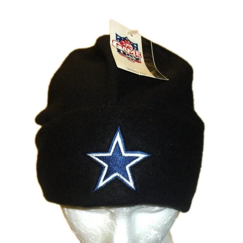 Dallas Cowboys Mens Adult Fleece Material Beanie Cuff Winter hat cap New Tags